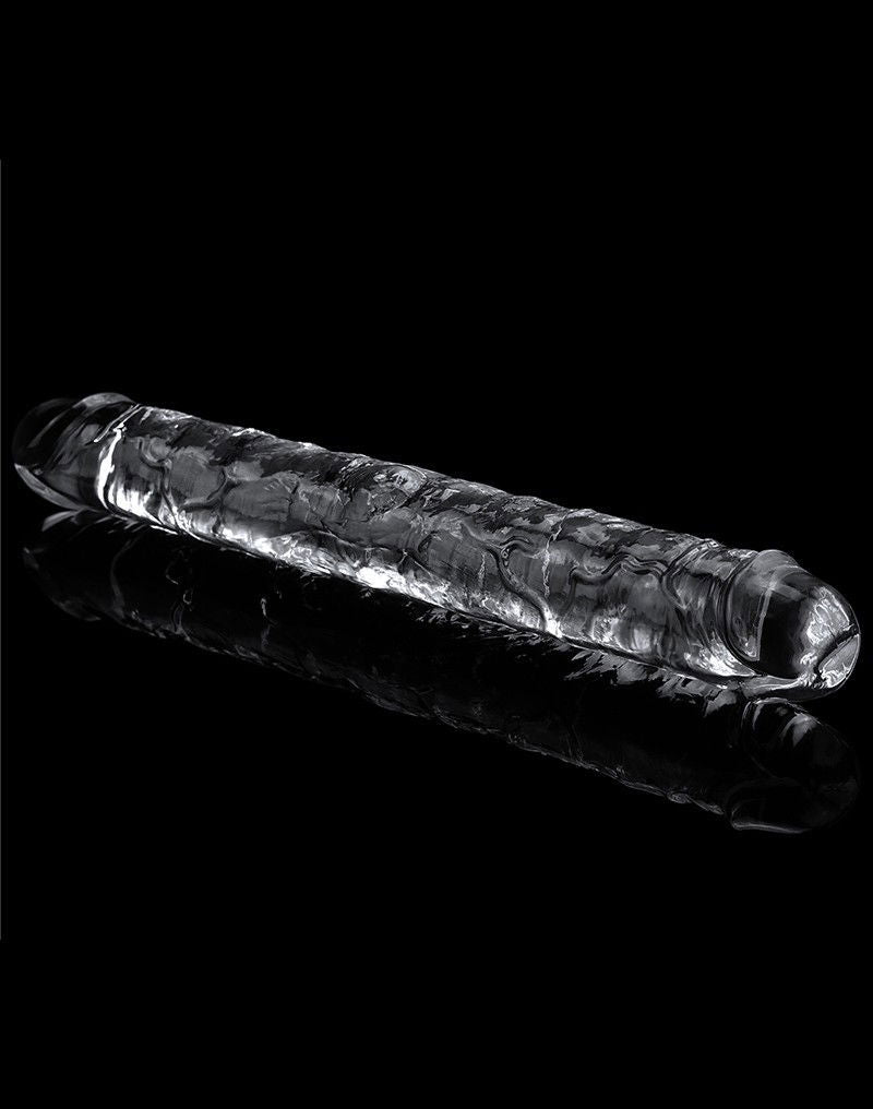 LoveToy – Flawless Clear Double Dildo 30 cm (Transparent)