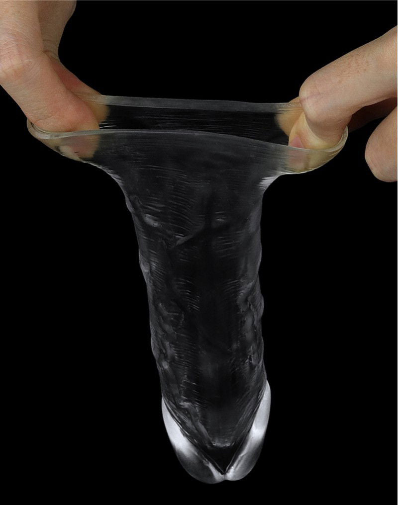 LoveToy – Flawless Clear Penis Sleeve +2.5 cm (Transparent)