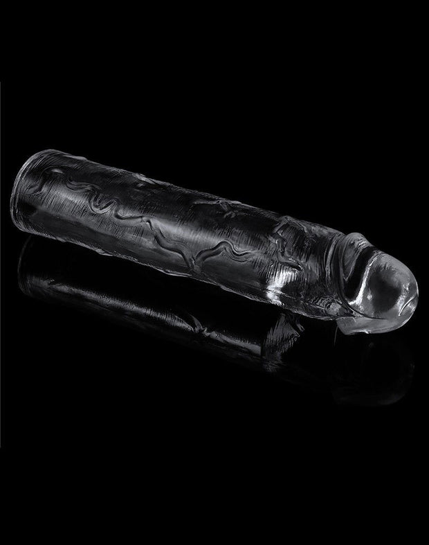 LoveToy – Flawless Clear Penis Sleeve +5 cm (Transparente)