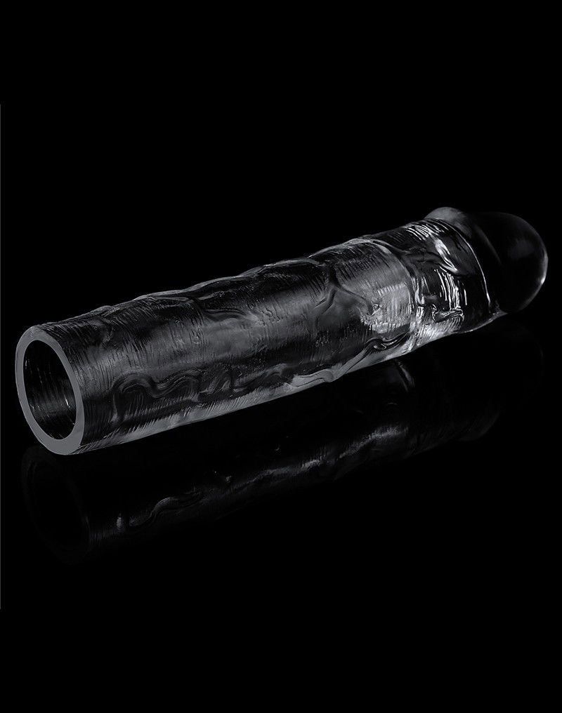 LoveToy – Flawless Clear Penis Sleeve +5 cm (Transparent)