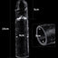 LoveToy – Flawless Clear Penis Sleeve +5 cm (Transparent)