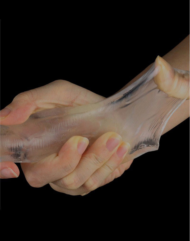 LoveToy – Flawless Clear Penis Sleeve +5 cm (Transparent)