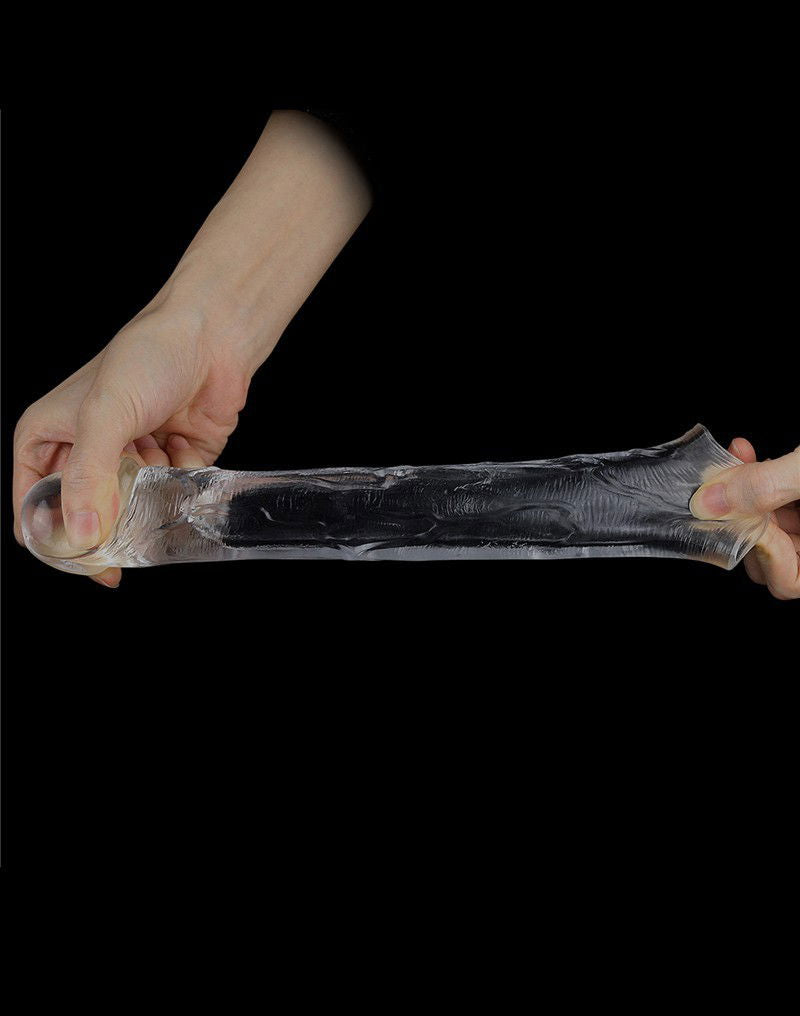 LoveToy – Flawless Clear Penis Sleeve +5 cm (Transparent)