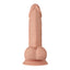 Pretty Love Zebulon – Realistic Dildo with Suction Base and Soft Testicles