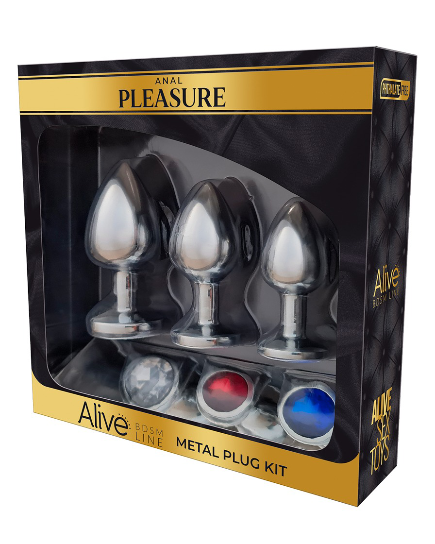 Alive Metal Plug Kit (Set de 3)