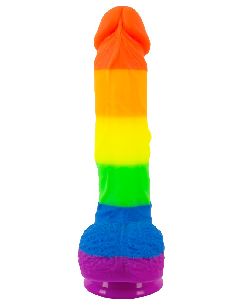 PRIDE! – Dildo de silicona multicolor con ventosa