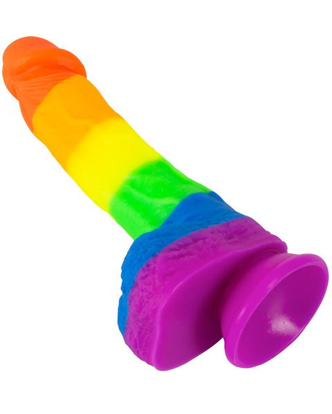 PRIDE! – Dildo de silicona multicolor con ventosa