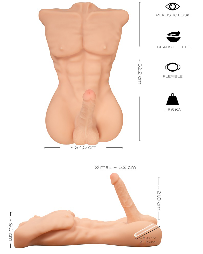 Deluxe Man – Torso