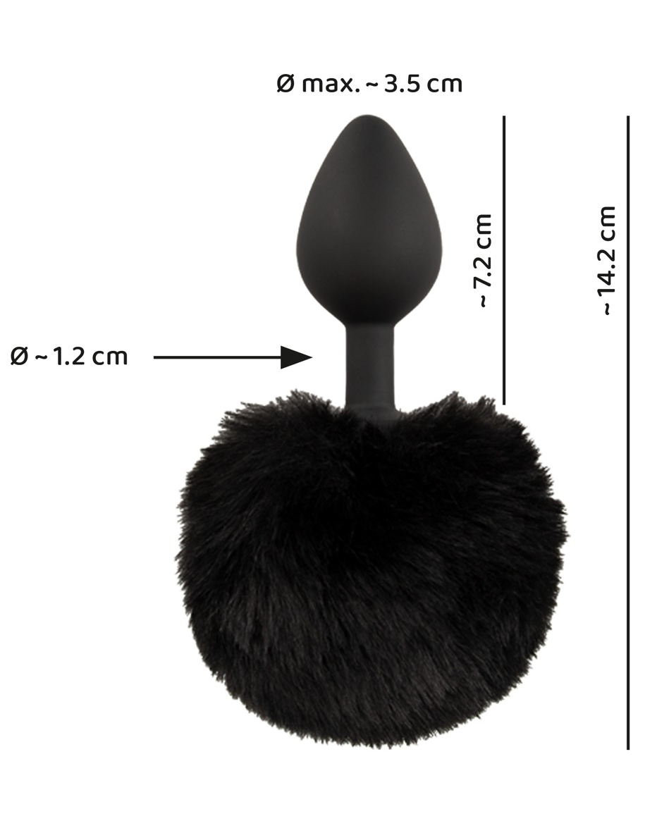 Fluffy tail size M