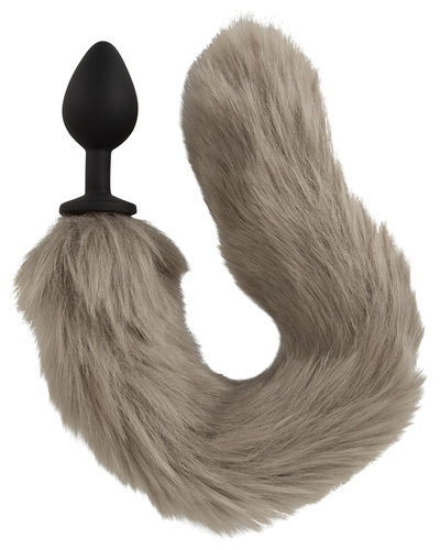 Fluffy Tail Grey