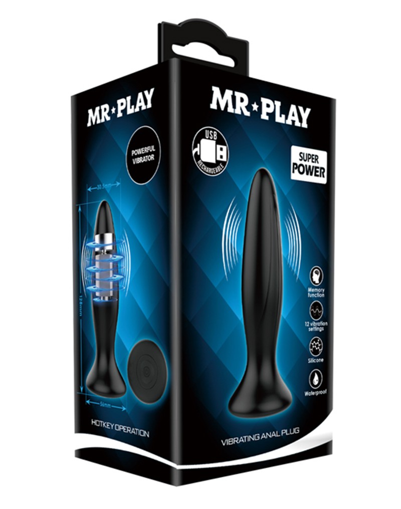 Mr. Play - Vibrating Anal Plug