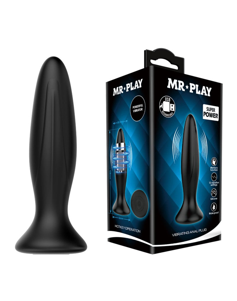 Mr. Play - Vibrating Anal Plug