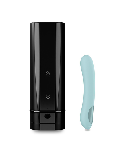 Kiiroo - Set Pareja de Masturbador Onyx+ y Vibrador Punto G Pearl 2+