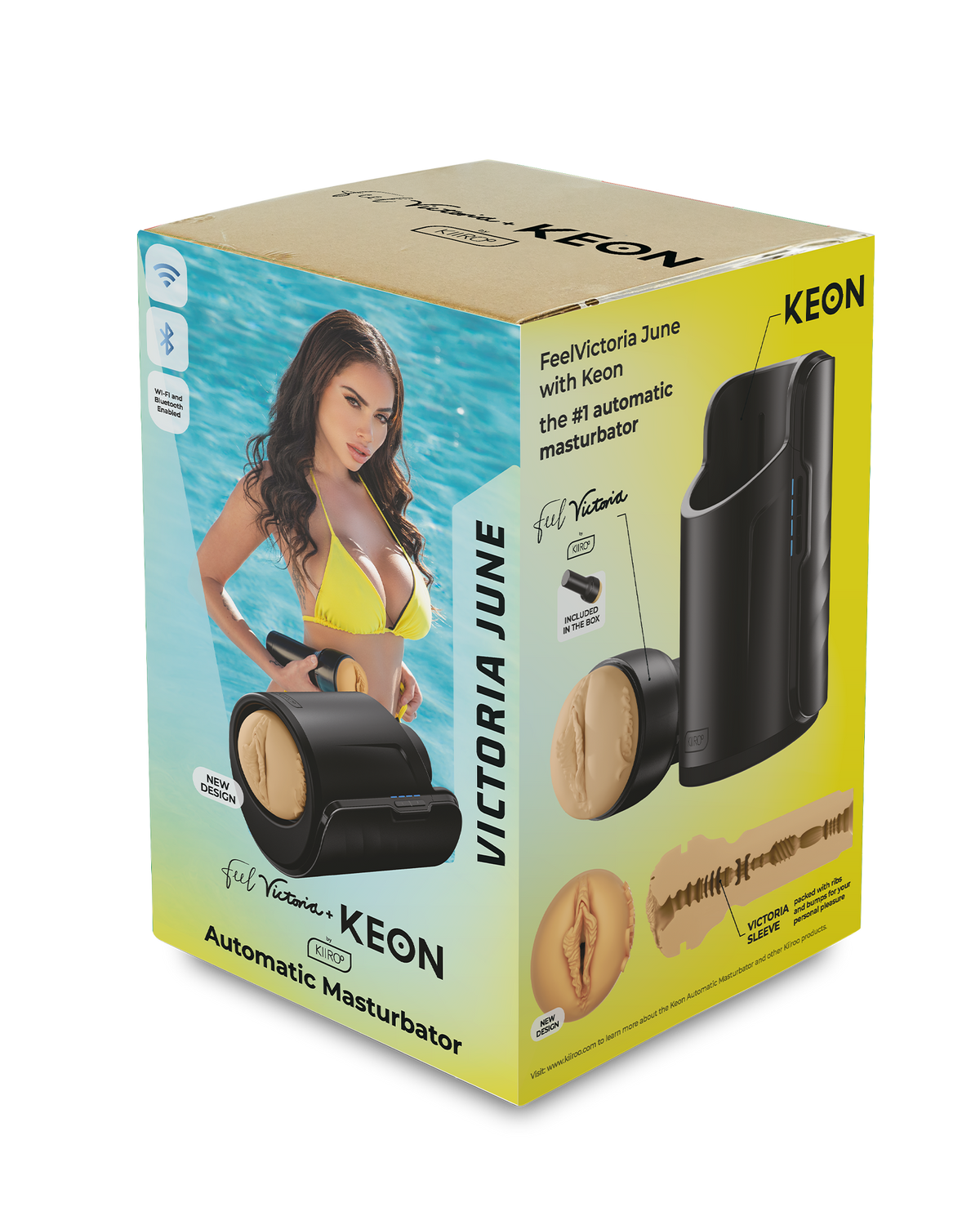Kiiroo – Keon WiFi Kombi-Set mit Feel Victoria June Stroker