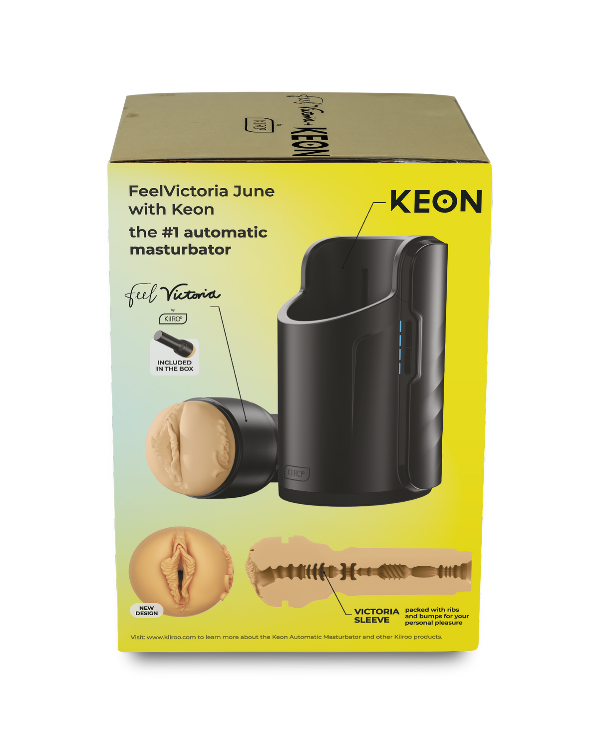 Kiiroo – Keon WiFi Kombi-Set mit Feel Victoria June Stroker