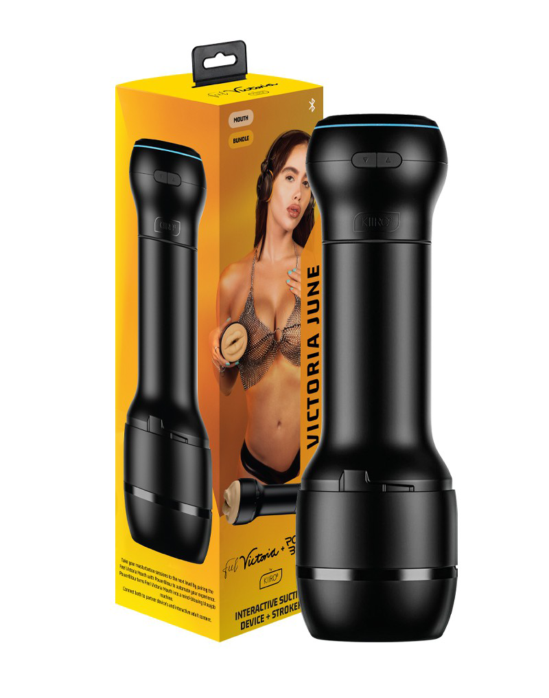 Kiiroo - Combo Set - Victoria June - Mouth Stroker