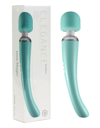 Love Magic – Elegance Recharge – Varita masajeadora recargable (Verde)
