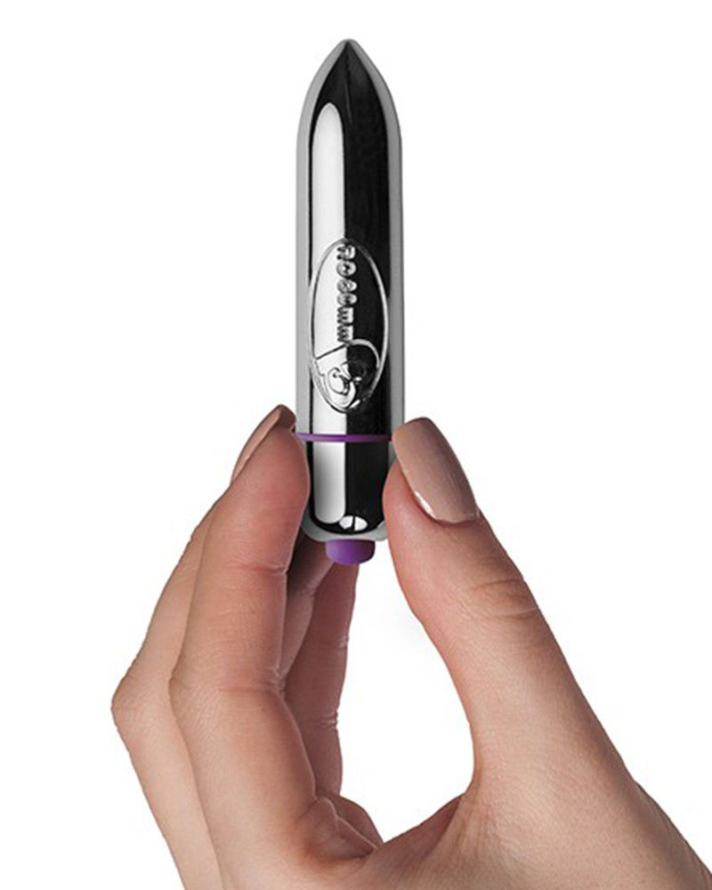 Rocks-Off – RO-80mm Chrome – Klassische Vibrationskugel 