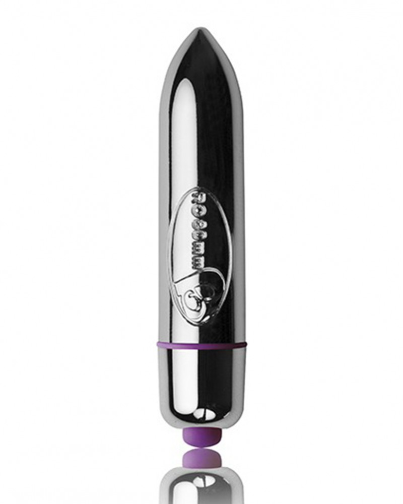 Rocks-Off – RO-80mm Chrome – Klassische Vibrationskugel 