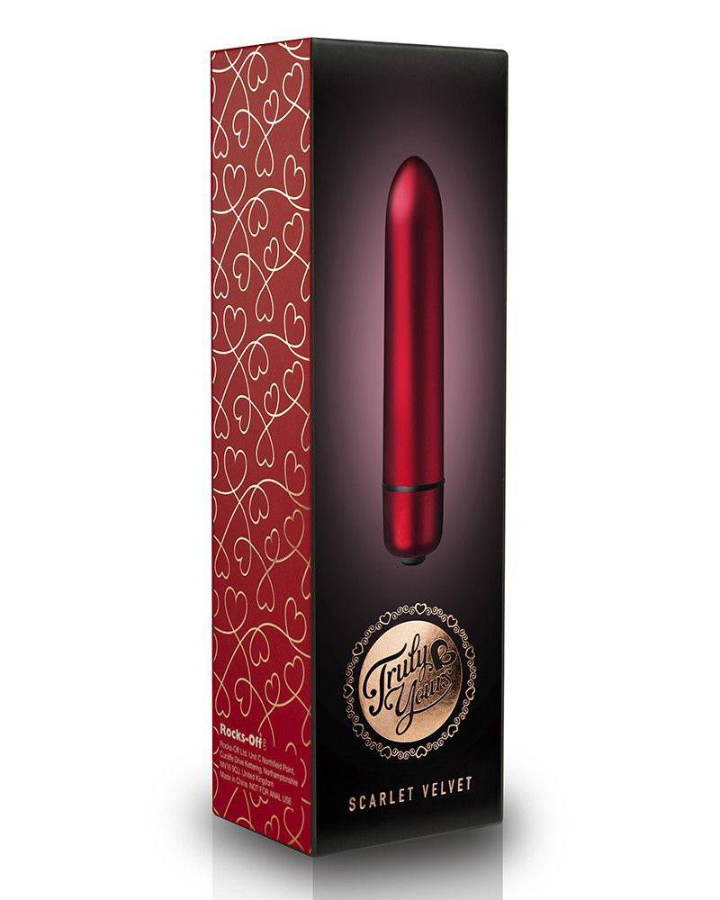 Rocks-Off – Truly Yours Scarlet Velvet RO-90mm