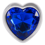 Magic Shiver Anal Plug con Corazón de Cristal