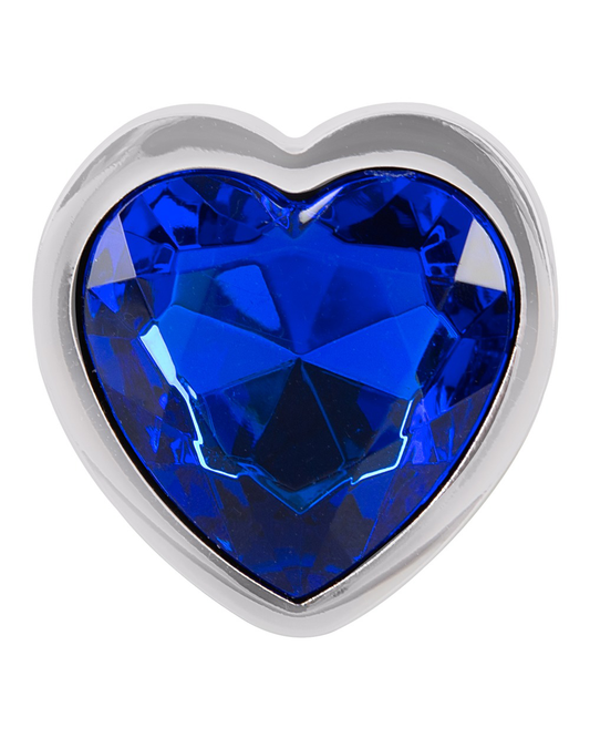 Magic Shiver Anal Plug con Corazón de Cristal