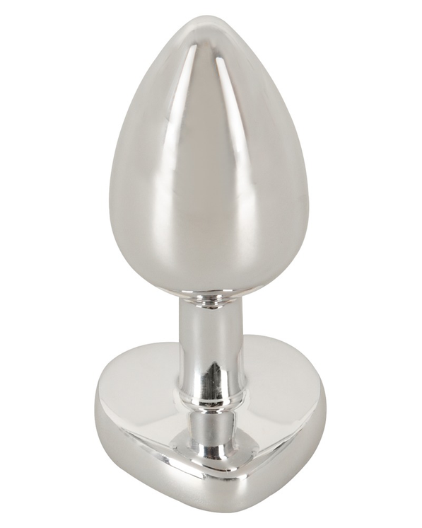 Magic Shiver Anal Plug mit Herz-Kristall