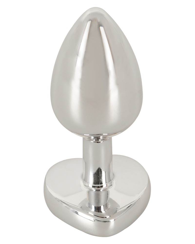 Magic Shiver Anal Plug mit Herz-Kristall