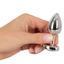 Magic Shiver Anal Plug con Corazón de Cristal