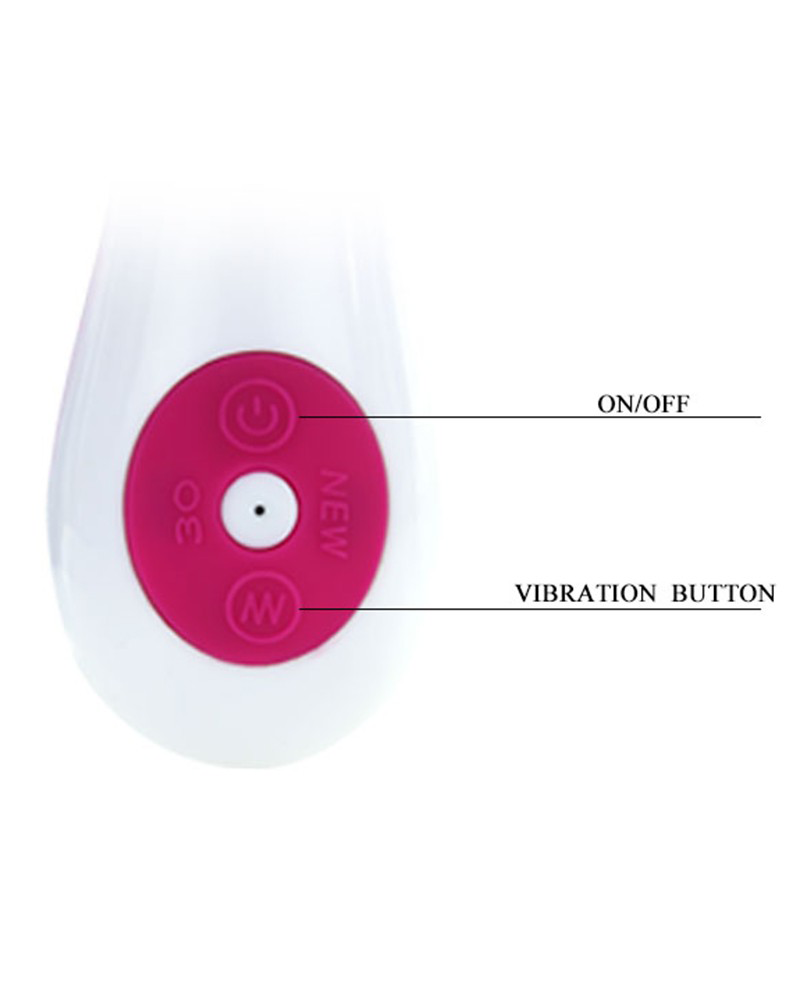 Pretty Love – Daniel – Curved Vibrator with 30 Modes