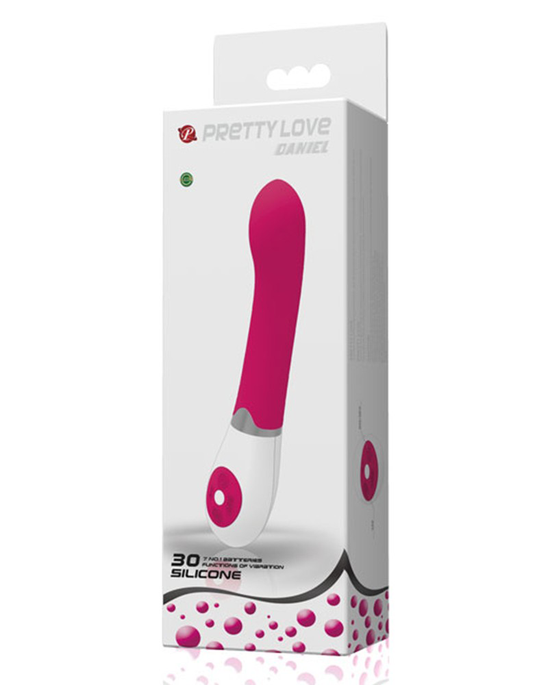 Pretty Love – Daniel – Curved Vibrator with 30 Modes