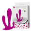 Pretty Love Edgar Doble Penetración Dildo – Silicona Suave (Color Rosa Intenso)