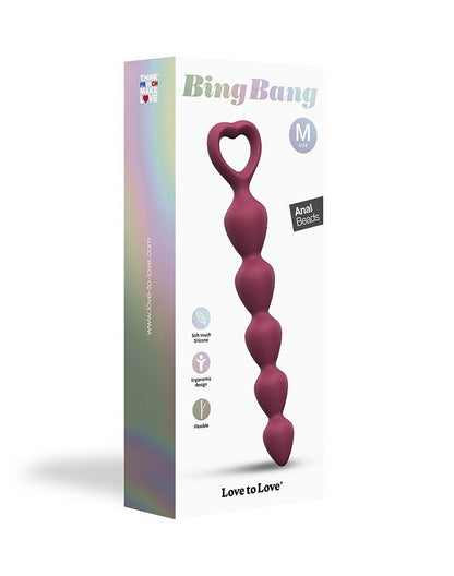 Love to Love Bing Bang M – Bolas Anales (Plum)