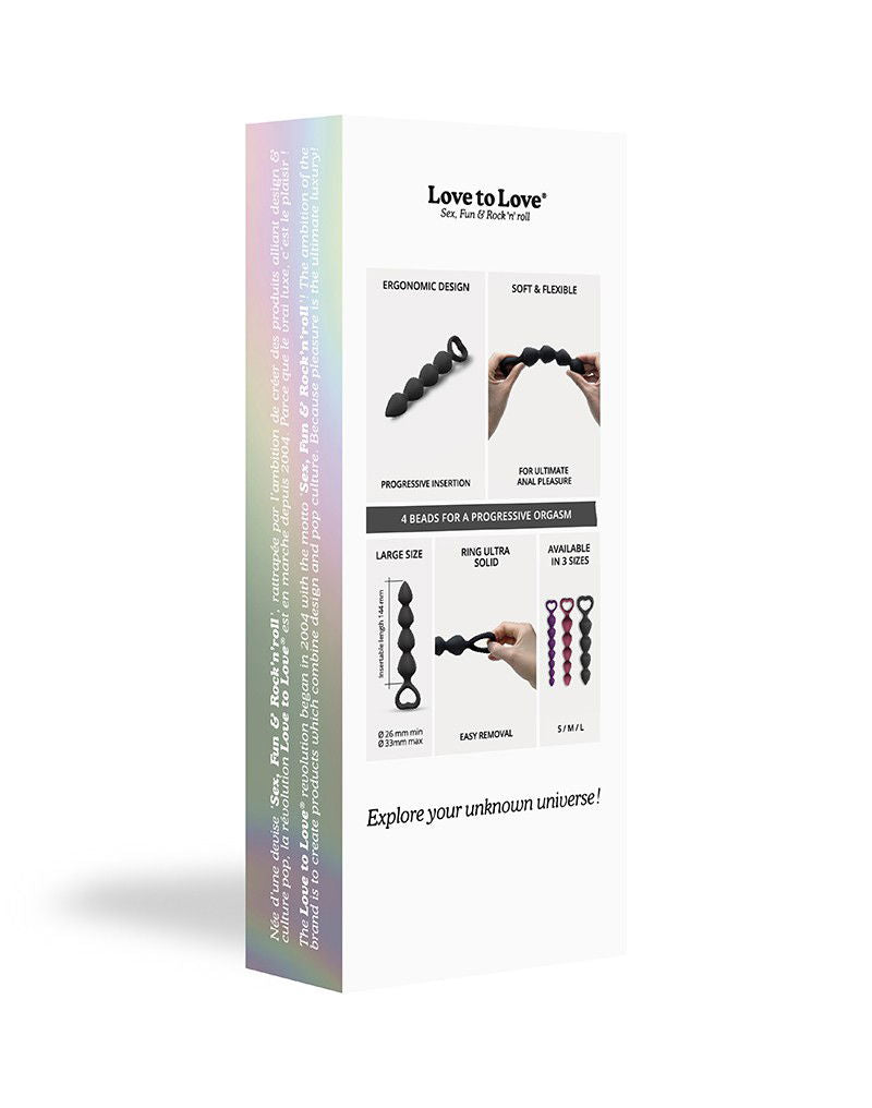 Love to Love Bing Bang L – Bolas Anales (Negro)