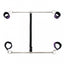 Rimba - Double Spreader Bar with Soft Cuffs