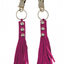 Rimba – Nipple Clamps with Mini Leather Whips