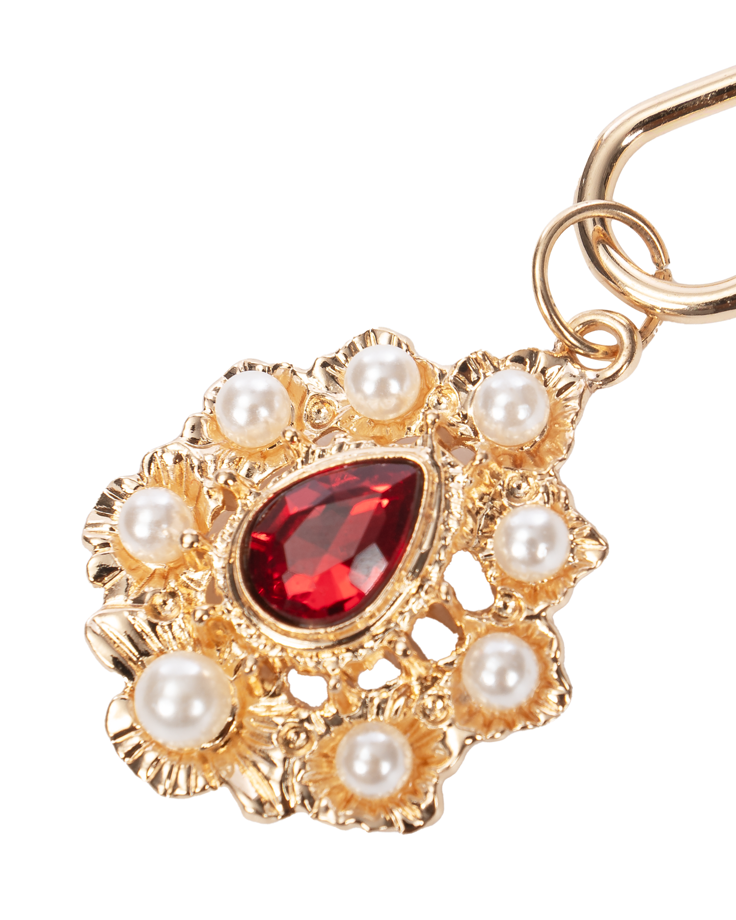 Rimba – Pinzas para Pezones con Adorno Dorado