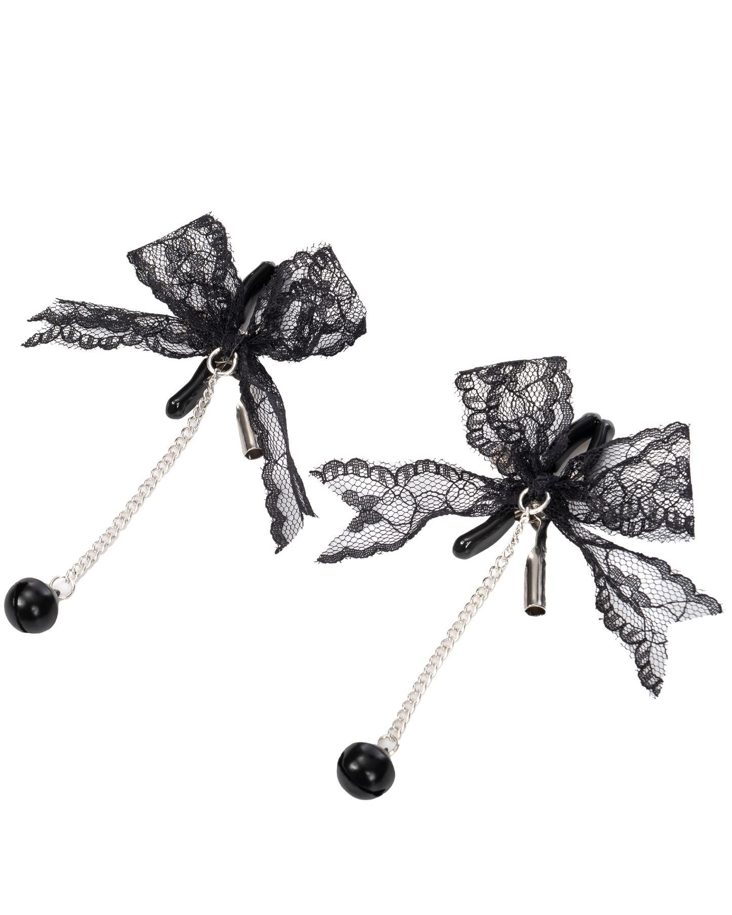 Rimba – Pinzas para Pezones con Encaje y Cascabel