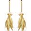 Rimba – Nipple Clamps with Golden Metal Feathers